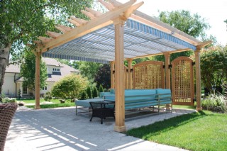 Elle Açılır Bahçe Pergola Sistemi